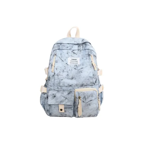 SEVENMOONS Нейлон Рюкзак Унисекс Экрю Черный Бургунди Синий