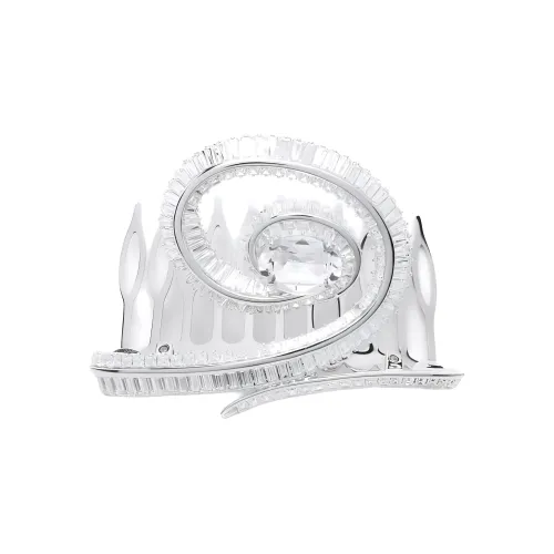 Swarovski Ariana Grandex Swarovski Capsule Collection Родиевое покрытие Заколки для волос Женское серебро