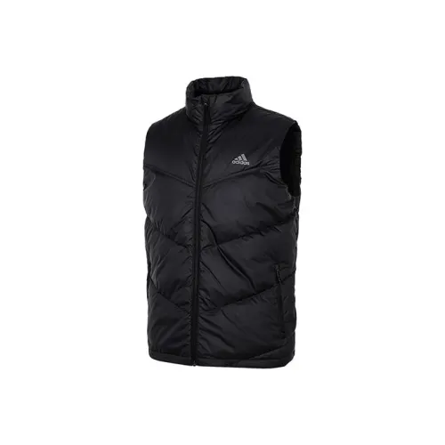 Adidas Черный Мужской Пуховый жилет