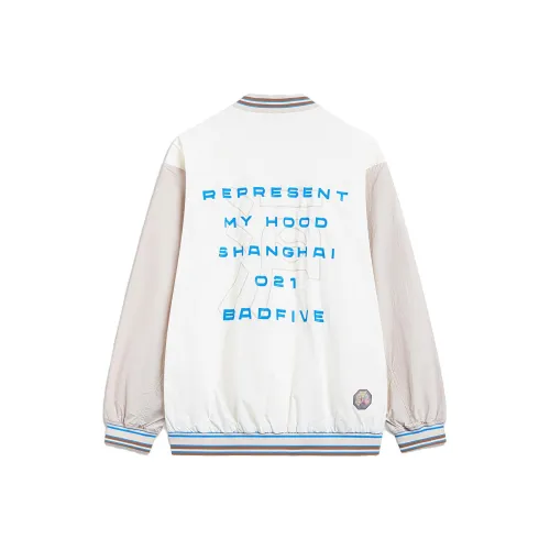LINING Badfive Куртка Мужская Айвори Слюдяной Серый