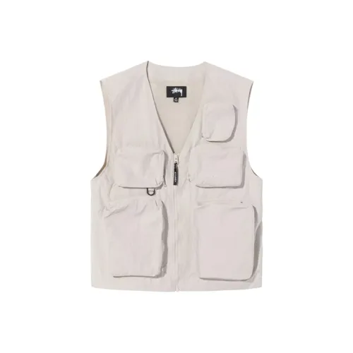 Stussy Экрю Унисекс Жилеты