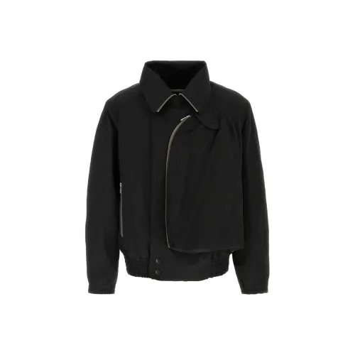 DRIES VAN NOTEN Мужские черные куртки
