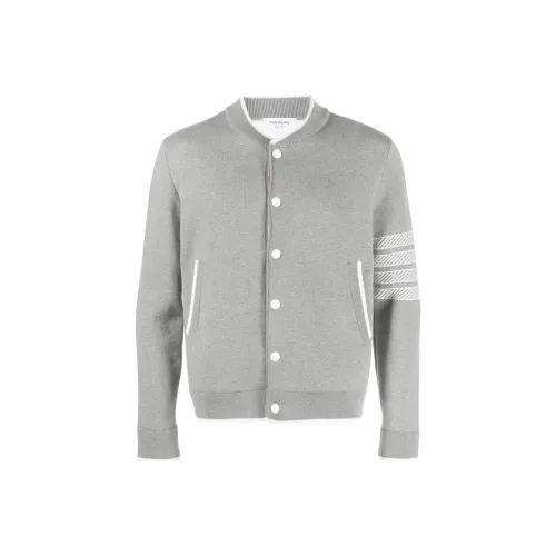 THOM BROWNE Серый Мужской Куртки