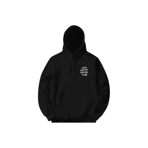 ANTI SOCIAL SOCIAL CLUB Толстовка Мужская Черная