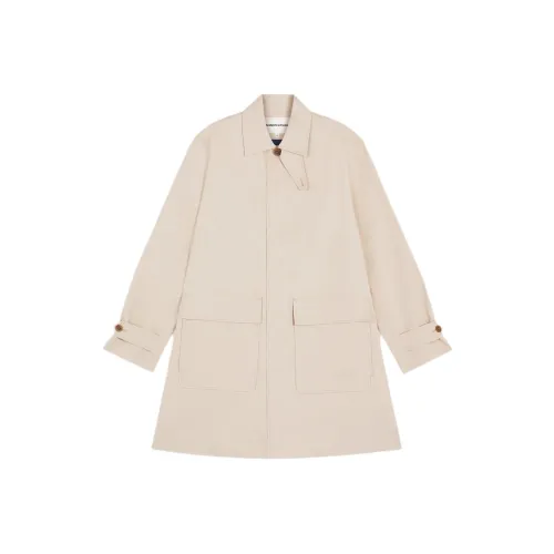 Maison Kitsune Куртки и Пальто Мужской Бежевый