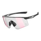 GT67023-C281 Углеродное волокно Черная резинка с Пылающим красным фильмом