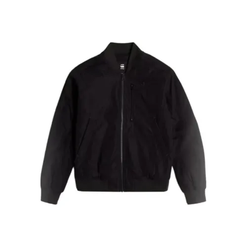 STAR RAW Темно-черный Мужская Куртка
