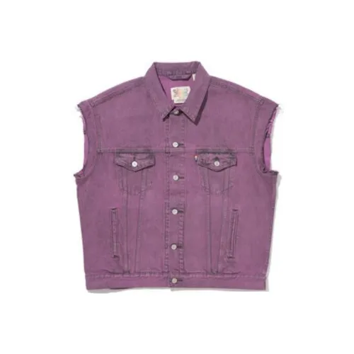 Levis SS23 PRIDE Series Фиолетовый Мужской Жилеты