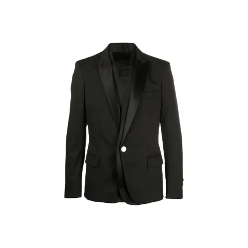 BALMAIN Черные Мужские Деловые Костюмы