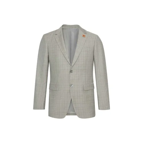 LIU·JO UOMO Бизнес-костюм мужской кофейная клетка