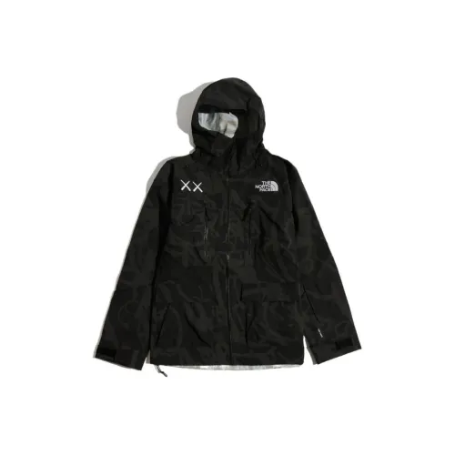 THE NORTH FACE Ветрозащитная ветровка мужская черная