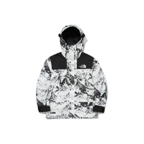 THE NORTH FACE Поход Водонепроницаемый и Ветрозащитный Ветровка Унисекс Белый