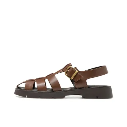 KLEMAN CLEON MANUFACTURE Babord VGT Римские сандалии Мужские Коричневые
