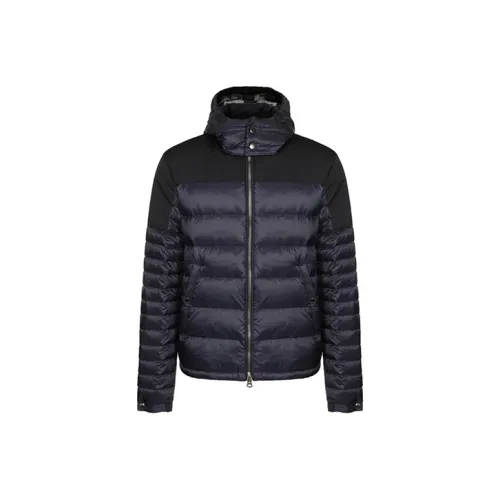 Burberry Темно-синий Мужской Пуховик