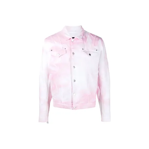 DSQUARED 2 Светло-розовый Мужской Джинсовые куртки