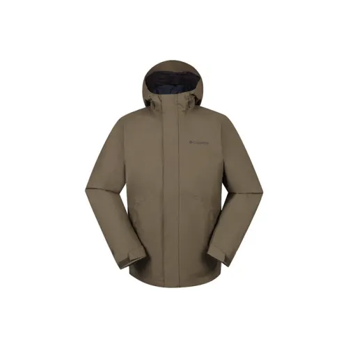 Columbia совместный бренд FW22 Водонепроницаемый и Ветрозащитный для сохранения тепла Ветровка Мужской Зеленый