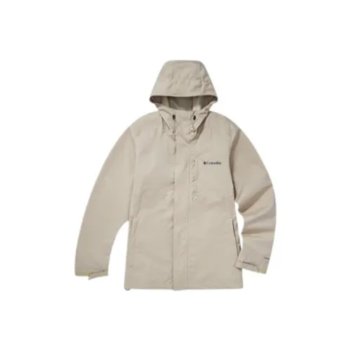 Columbia Водонепроницаемый Ветрозащитный And Дышащий Ветровка Мужской Хаки