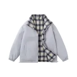 Серый и розовый в клетку