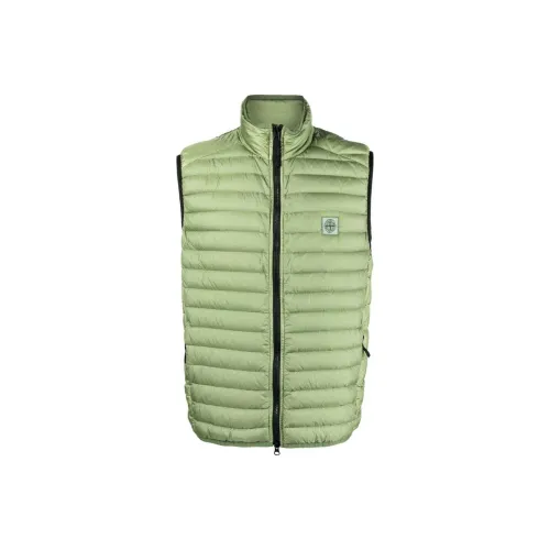 Stone Island Зеленый Мужской Жилеты