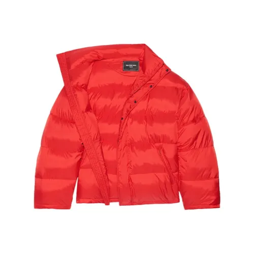 BALENCIAGA Красный Унисекс Пуховики