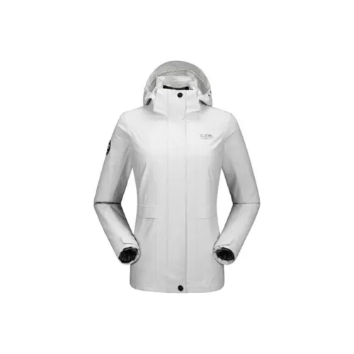 CAMEL Теплый белый Унисекс Ветровки