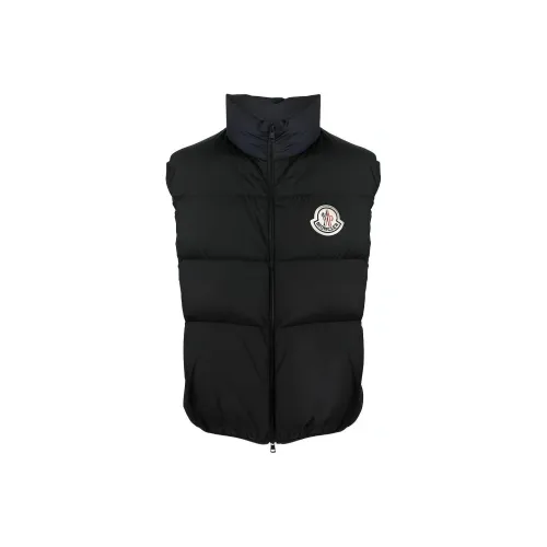 Moncler Мужские жилеты черного цвета