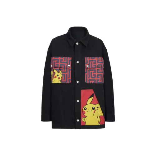 BALMAIN FW22 Denim Jacket Men's Black