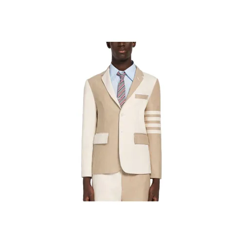 THOM BROWNE Желтый Мужской Деловые костюмы