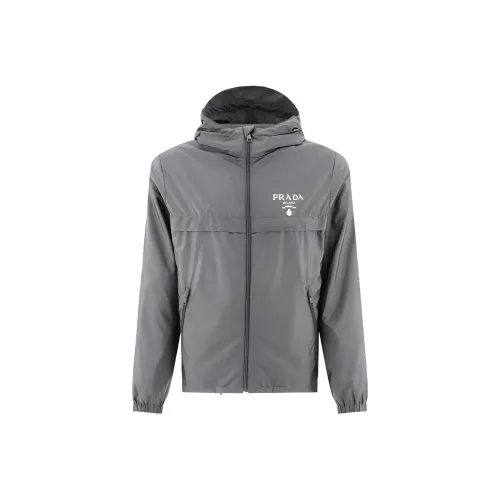 PRADA Куртки и Пальто Мужской Серый