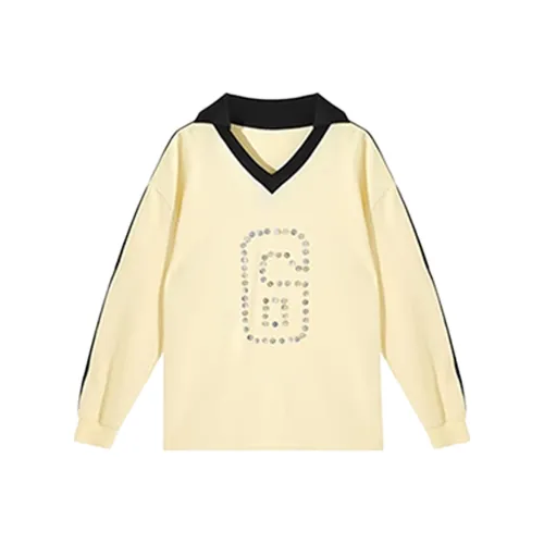 Регулярная модная футболка Essential T женская желтая с бантом резинка для волос в комплекте с товаром