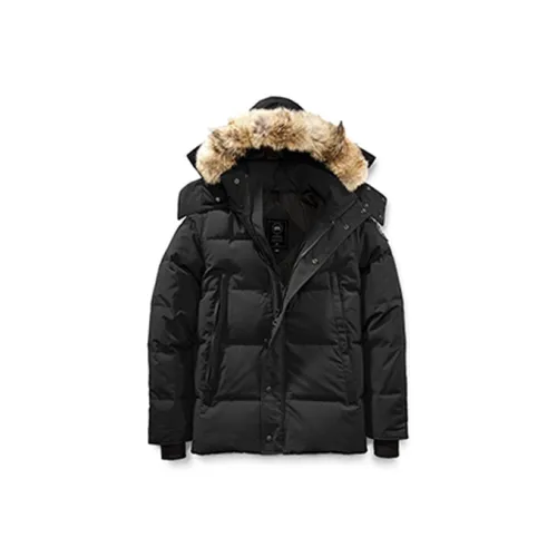 Canada Goose Wyndham Series Черный Мужской Пуховик