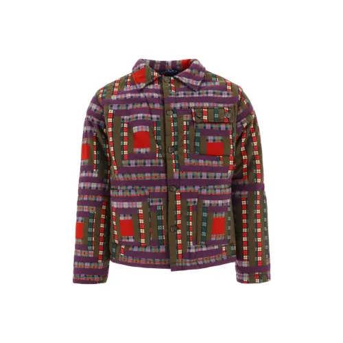 Bode Фиолетовый Мужской Куртки