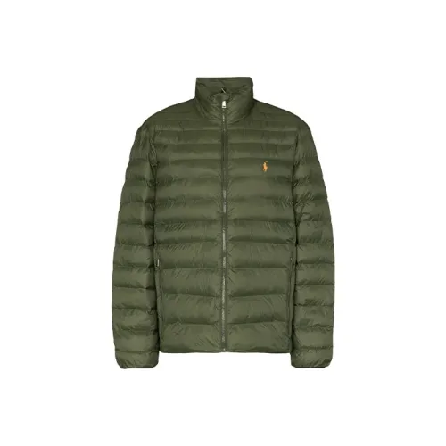 Polo Ralph Lauren Зеленый Мужской Пуховик