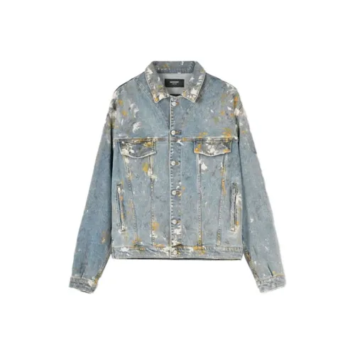 REPRESENT Синий Мужской Джинсовые Куртки