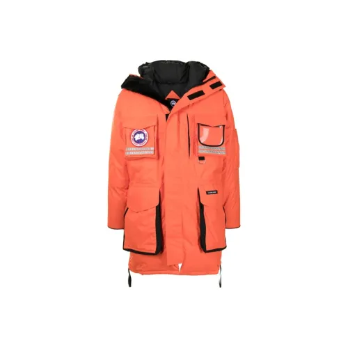 Canada Goose Snow Mantra Series Северное сияние Пуховик Унисекс Protea Оранжевый