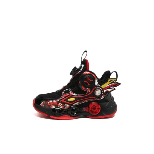 Casillon Износостойкий Дышащий Легкий Амортизация Низкий Топ Детская Беговая Обувь Черный Красный Детский