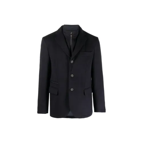 CORNELIANI Бизнес-костюм Пальто Мужской Морской Синий