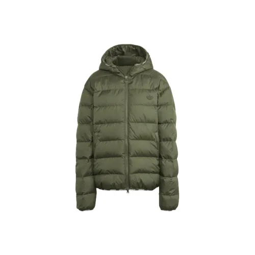 Adidas Originals Пуховик Мужской Основной Зеленый