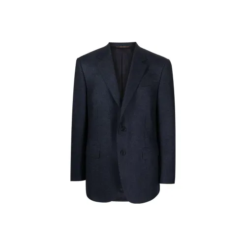 Canali Синий Мужской Деловые костюмы
