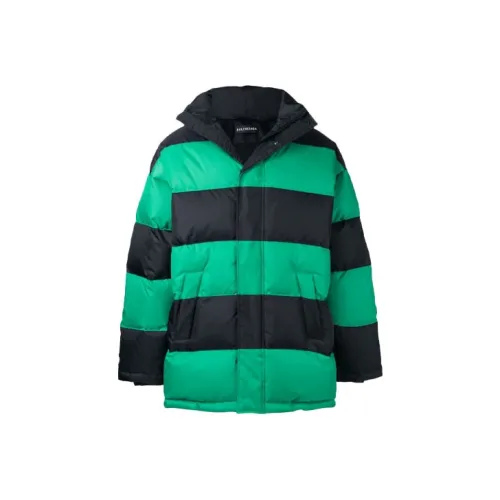 Balenciaga Пуховик Мужской Зеленый