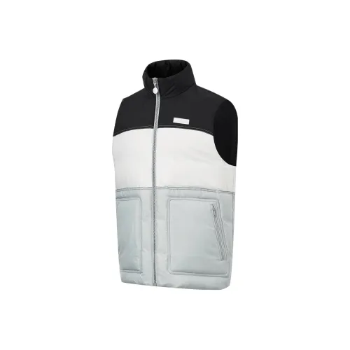 LINING Sports Trend Series Жилет Мужской Кирпичный Серый Айвори Черный