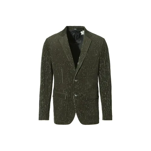 RARE Темно-синий Синий Мужской Деловой костюм