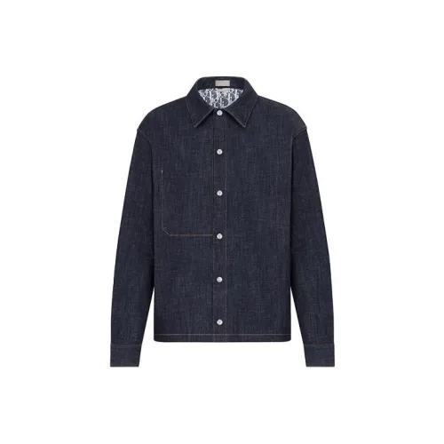 DIOR SS22 Denim Jacket Men's Blue