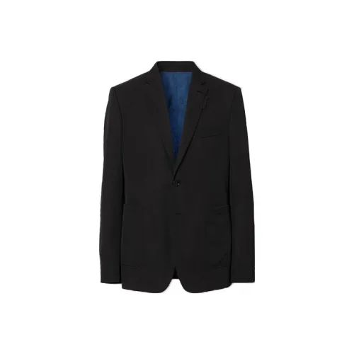Burberry Бизнес-костюм Пальто Мужской Черный
