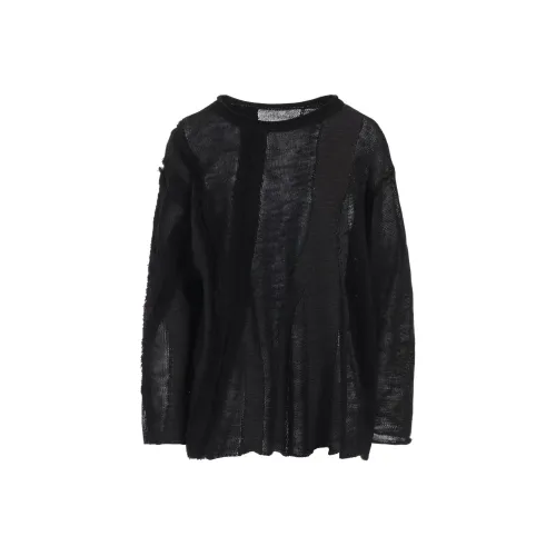 Yohji Yamamoto Черный Унисекс Трикотаж