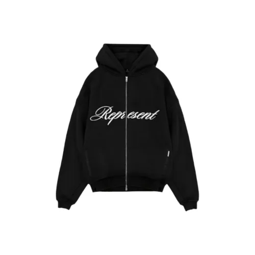 Represent FW24 Свитшот Мужской Черный