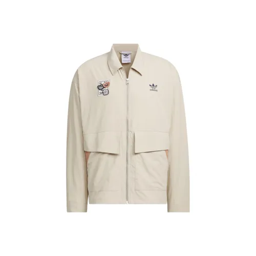 Adidas Originals x Long Field Collaboration NAGABA SPORTSWEAR SS23 Куртка Мужская Бежевый Умбра