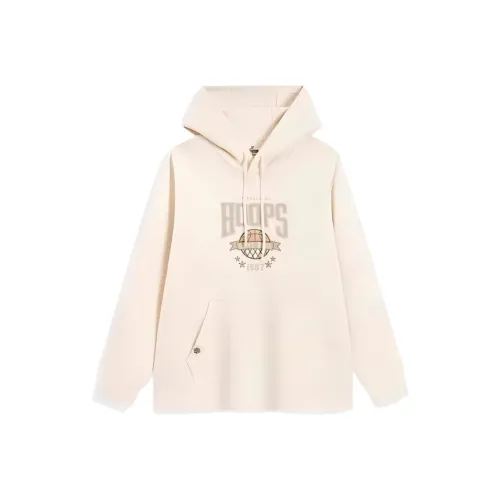 XTEP Sports Life Collection Mountain Moon White Мужские Свитшоты
