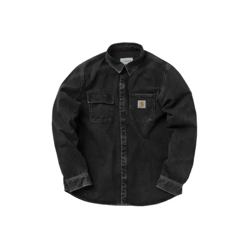Carhartt WIP Черные Мужские Джинсовые Куртки