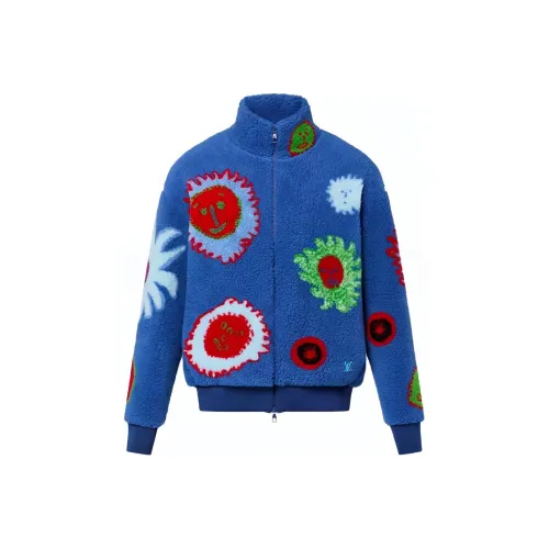 LOUIS VUITTON x Yayoi Kusama SS23 Куртки и Пальто Мужской Синий